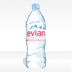 Acqua Evian 1 litro plastica, vendita online