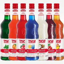 Aromi concentrati per bibite e granite toschi