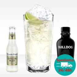 London Mule con fevertree ginger beer e bulldog gin