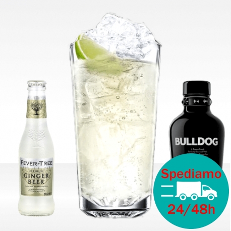 London Mule con fevertree ginger beer e bulldog gin