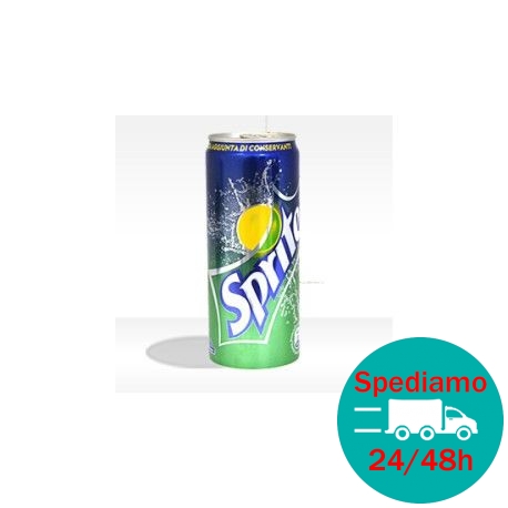 SPRITE LATTINA SLEEK - Formato 0,33 lt