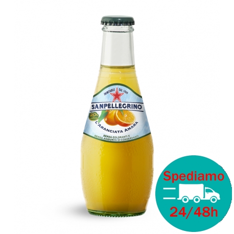 SANPELLEGRINO ARANCIATA AMARA VAP - Formato 0,20 lt