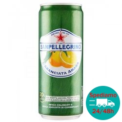 SANPELLEGRINO ARANCIATA AMARA LATTINA - Formato 0,33 lt