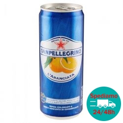 SANPELLEGRINO ARANCIATA DOLCE LATTINA - Formato 0,33 lt