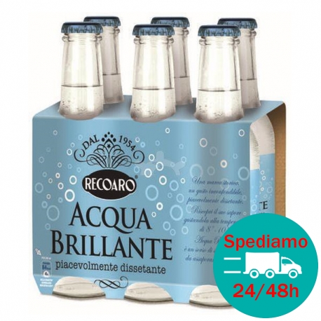 ACQUA BRILLANTE RECOARO - Formato 0,20 lt