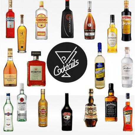 Pacchetto 'professional' - Liquori da bar - 18 bottiglie