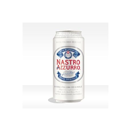 BIRRA NASTRO AZZURRO LATTINA - formato 0,33 lt